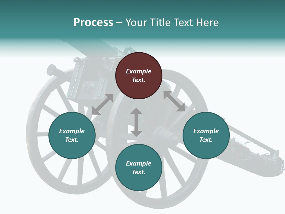 Battle Arms Metal PowerPoint Template