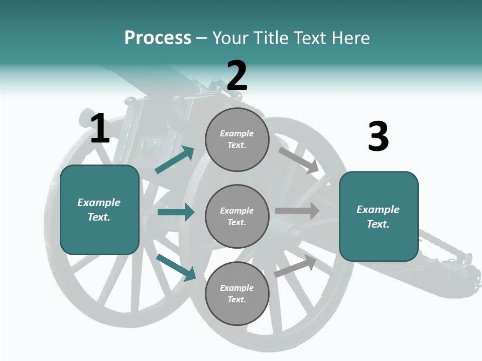 Battle Arms Metal PowerPoint Template