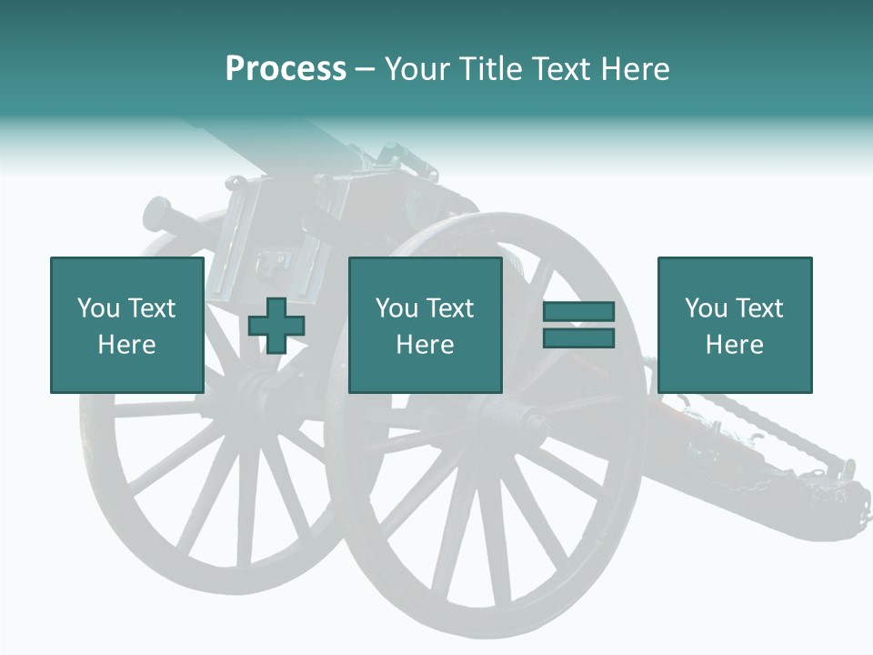Battle Arms Metal PowerPoint Template