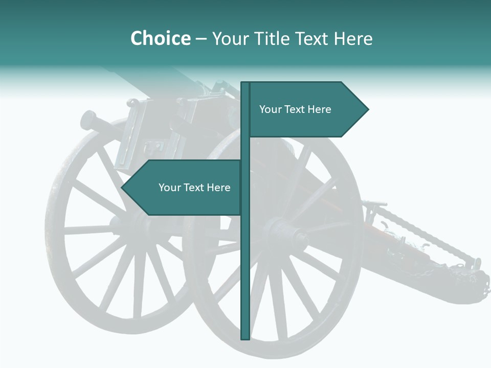 Battle Arms Metal PowerPoint Template