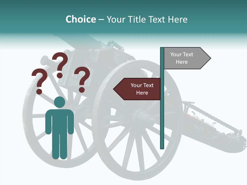 Battle Arms Metal PowerPoint Template