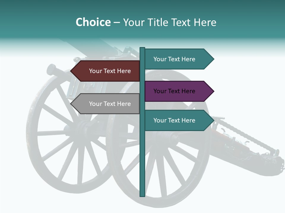 Battle Arms Metal PowerPoint Template