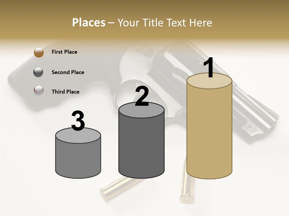 Ammunition Gun Control Home Protection PowerPoint Template