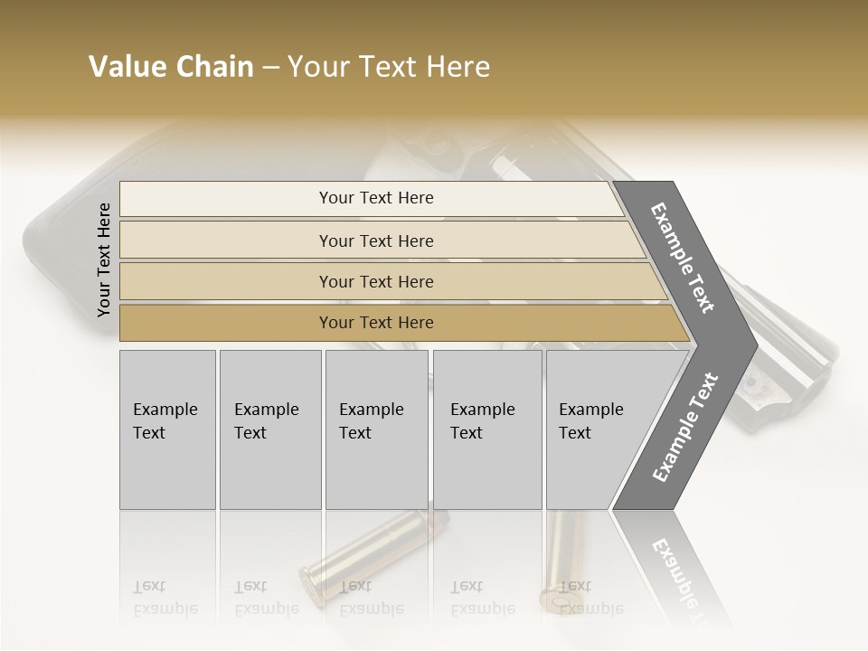Ammunition Gun Control Home Protection PowerPoint Template