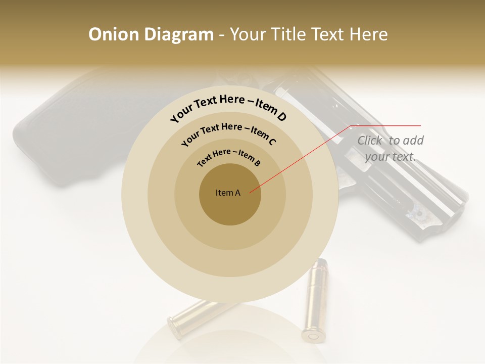 Ammunition Gun Control Home Protection PowerPoint Template