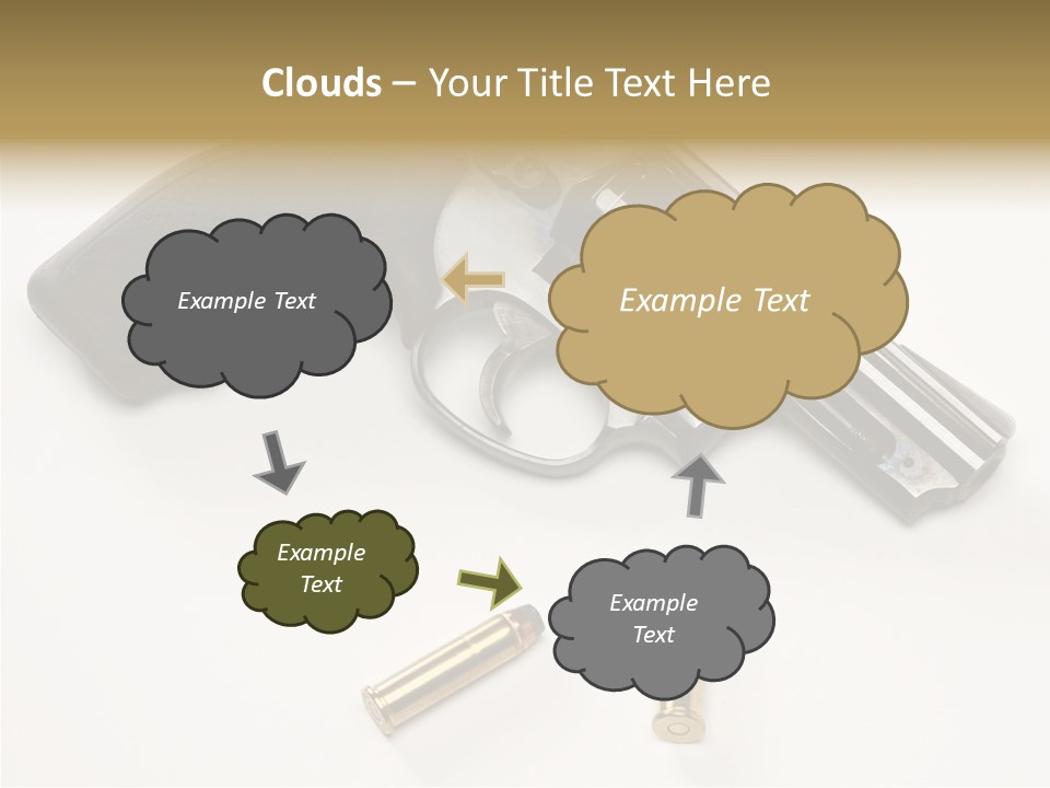 Ammunition Gun Control Home Protection PowerPoint Template