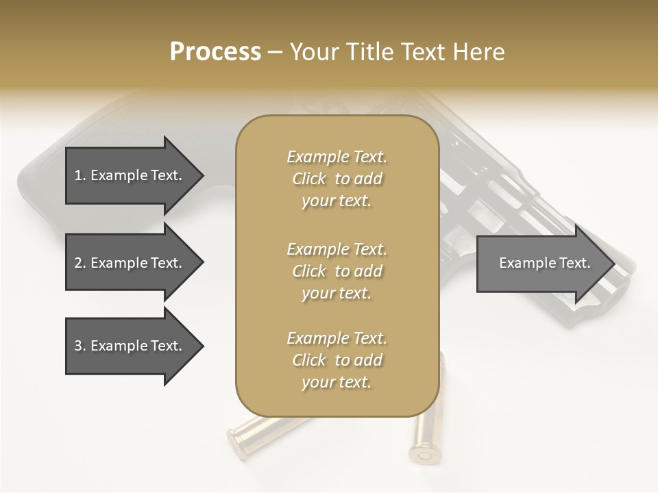 Ammunition Gun Control Home Protection PowerPoint Template