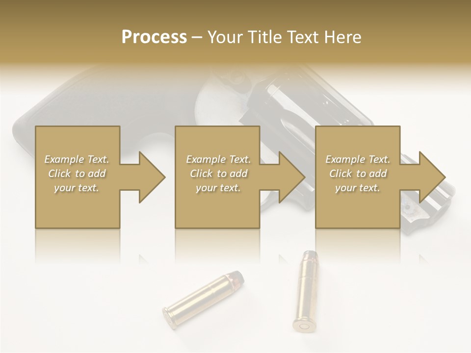 Ammunition Gun Control Home Protection PowerPoint Template