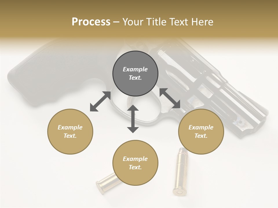 Ammunition Gun Control Home Protection PowerPoint Template