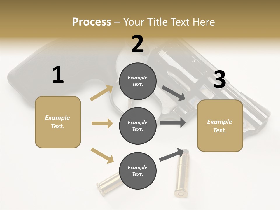 Ammunition Gun Control Home Protection PowerPoint Template