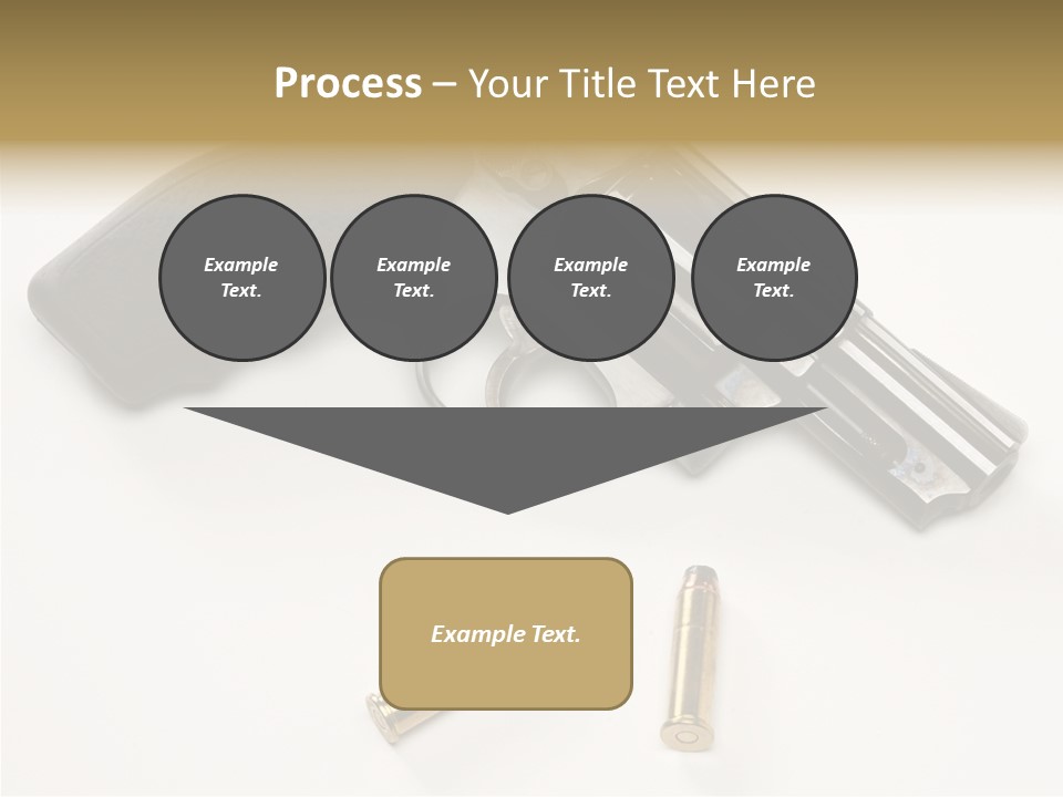 Ammunition Gun Control Home Protection PowerPoint Template