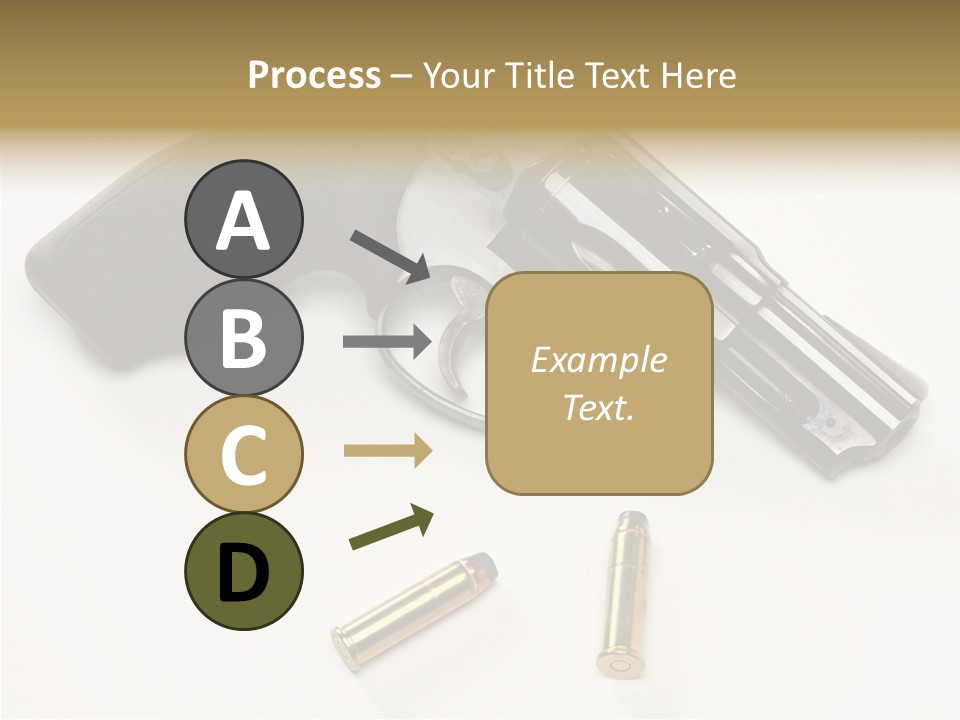 Ammunition Gun Control Home Protection PowerPoint Template