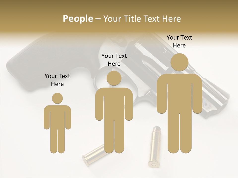 Ammunition Gun Control Home Protection PowerPoint Template