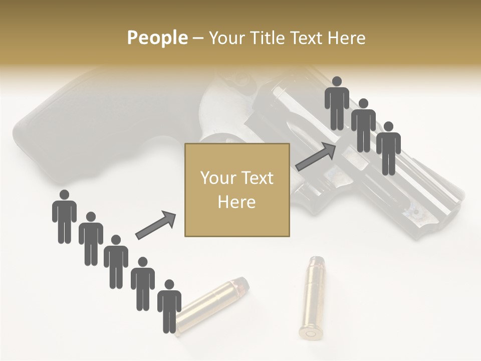 Ammunition Gun Control Home Protection PowerPoint Template
