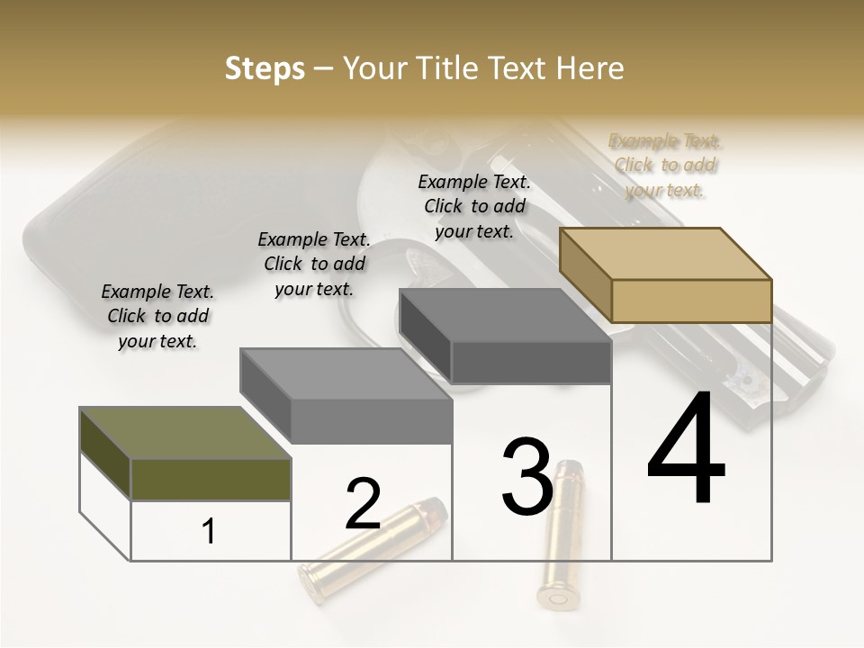 Ammunition Gun Control Home Protection PowerPoint Template