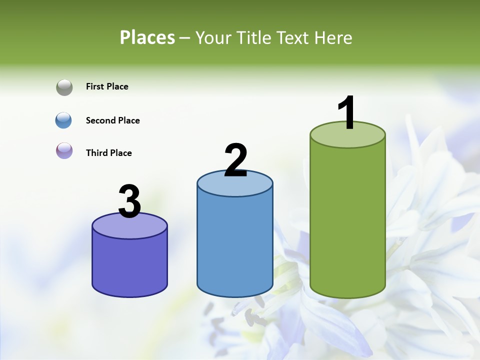 Closeup Springtime Freshness PowerPoint Template