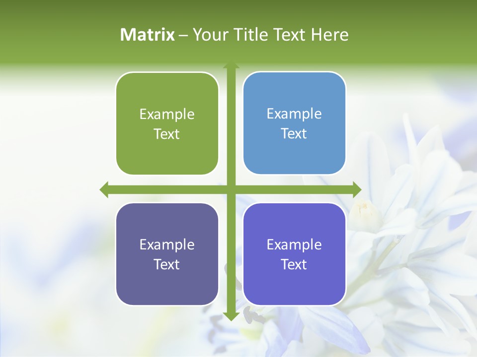 Closeup Springtime Freshness PowerPoint Template