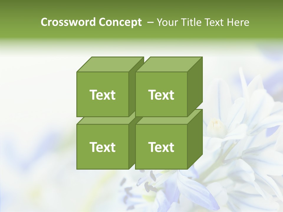 Closeup Springtime Freshness PowerPoint Template