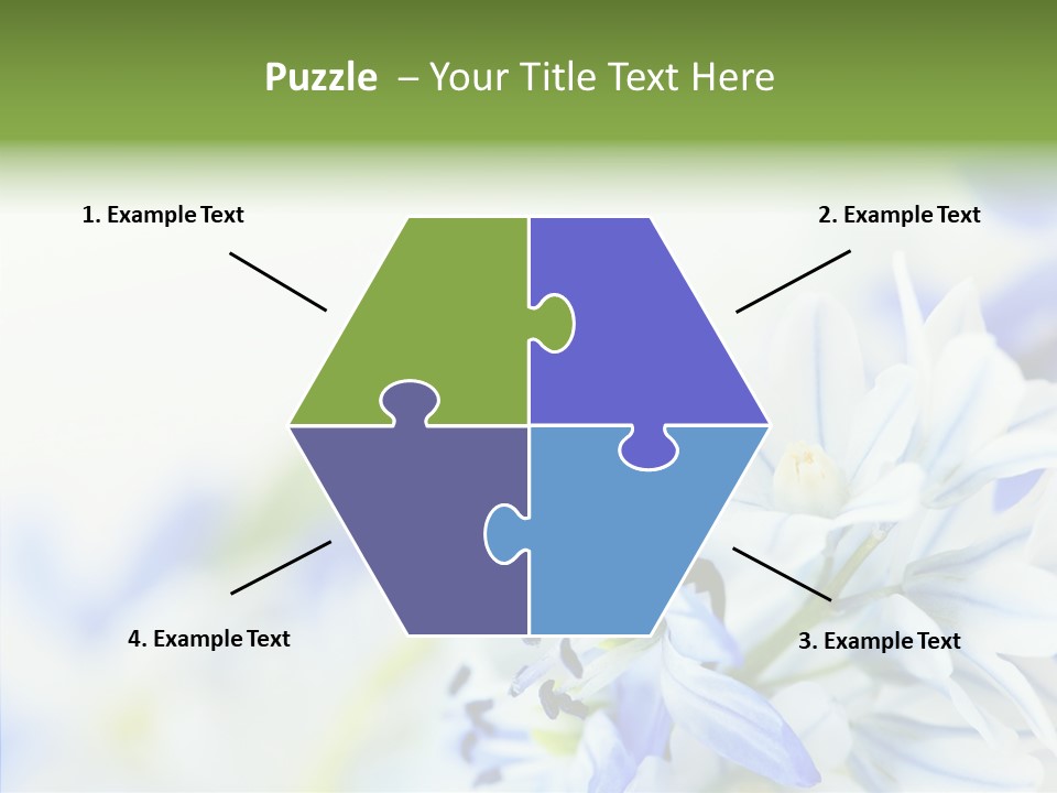 Closeup Springtime Freshness PowerPoint Template