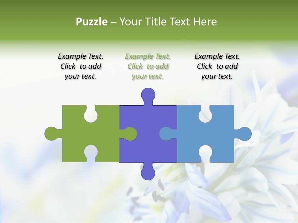 Closeup Springtime Freshness PowerPoint Template