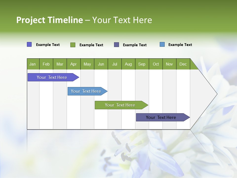 Closeup Springtime Freshness PowerPoint Template
