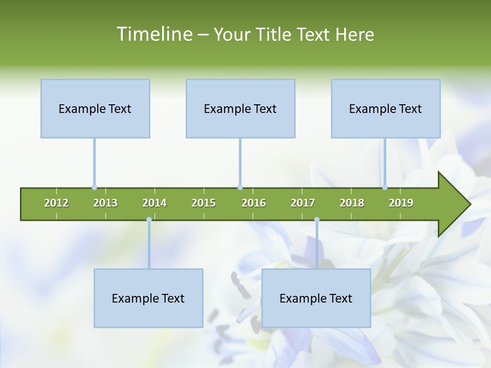 Closeup Springtime Freshness PowerPoint Template