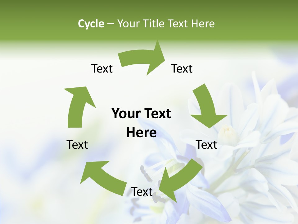 Closeup Springtime Freshness PowerPoint Template