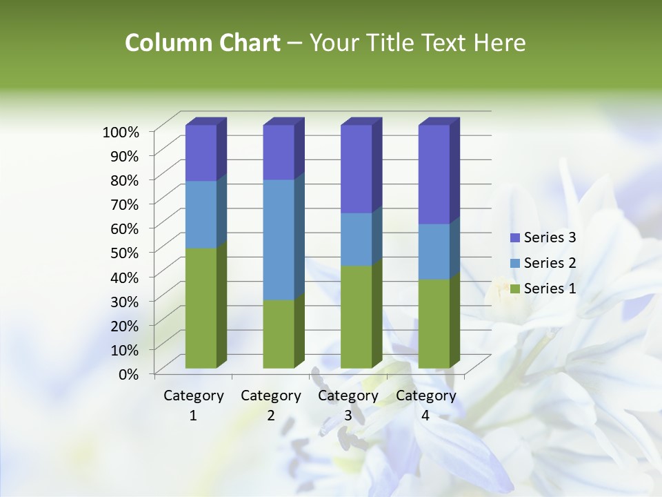 Closeup Springtime Freshness PowerPoint Template