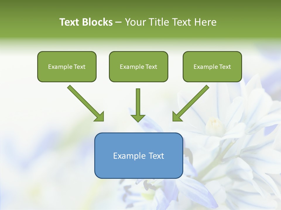 Closeup Springtime Freshness PowerPoint Template