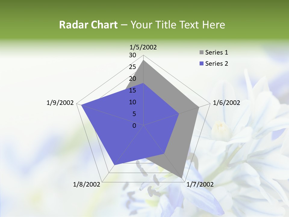 Closeup Springtime Freshness PowerPoint Template