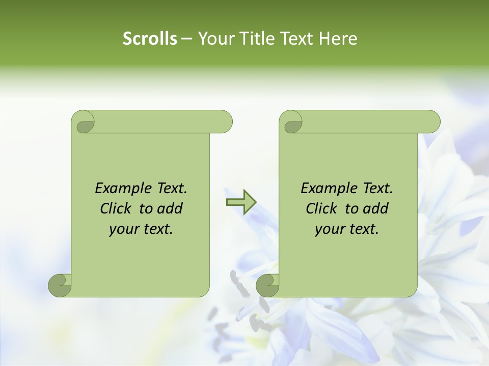 Closeup Springtime Freshness PowerPoint Template