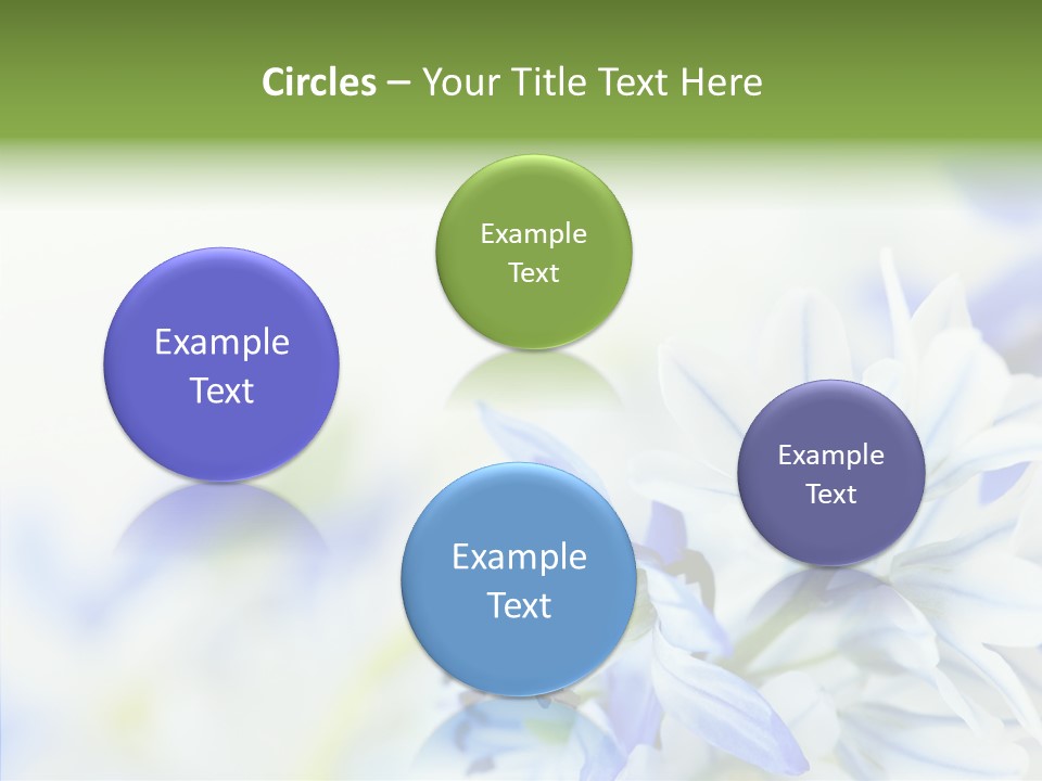 Closeup Springtime Freshness PowerPoint Template