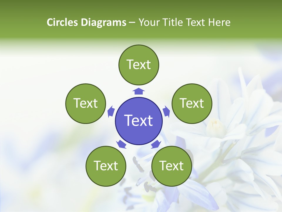 Closeup Springtime Freshness PowerPoint Template