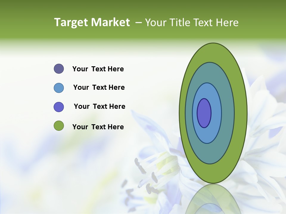 Closeup Springtime Freshness PowerPoint Template