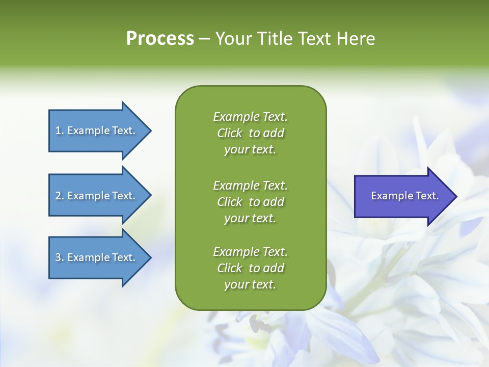 Closeup Springtime Freshness PowerPoint Template
