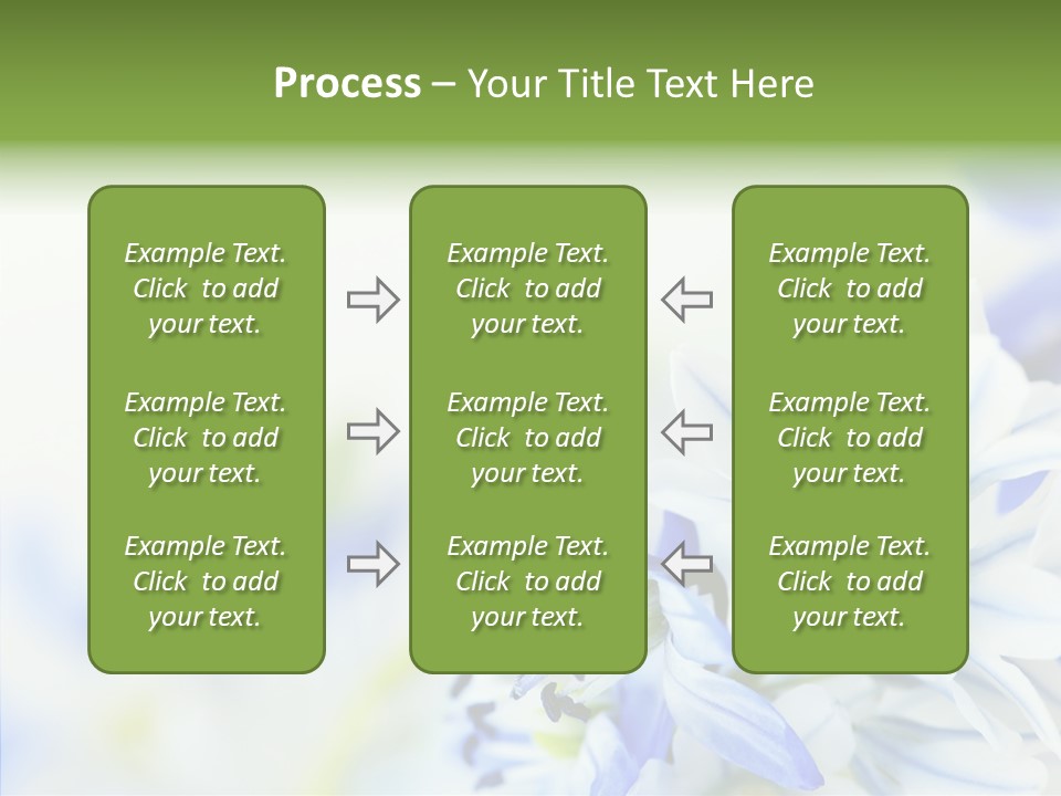 Closeup Springtime Freshness PowerPoint Template