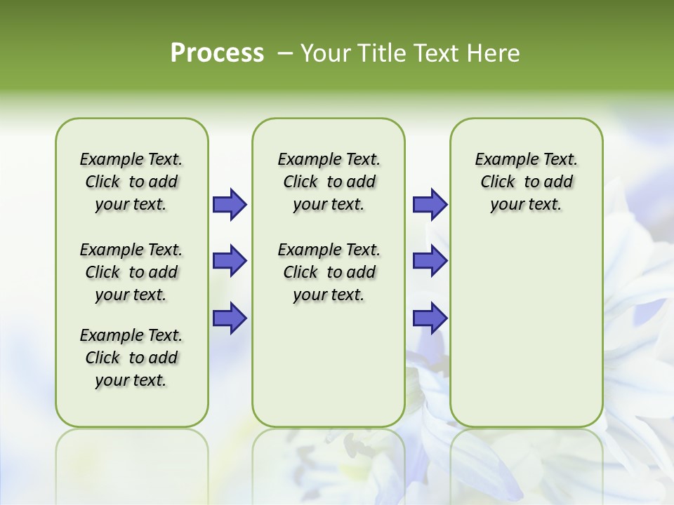 Closeup Springtime Freshness PowerPoint Template
