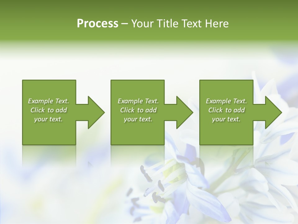 Closeup Springtime Freshness PowerPoint Template