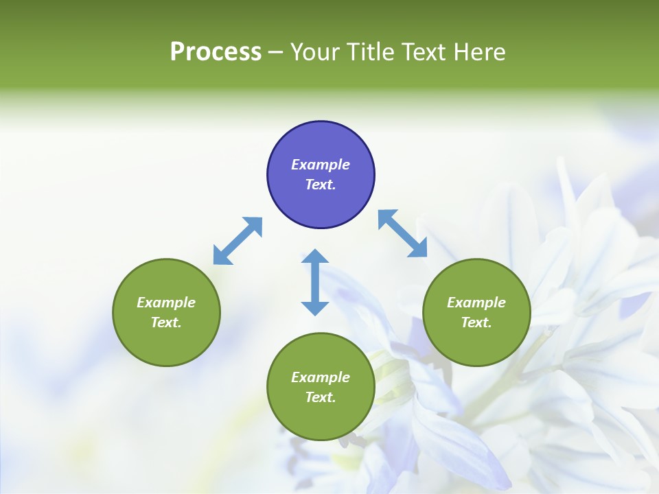 Closeup Springtime Freshness PowerPoint Template