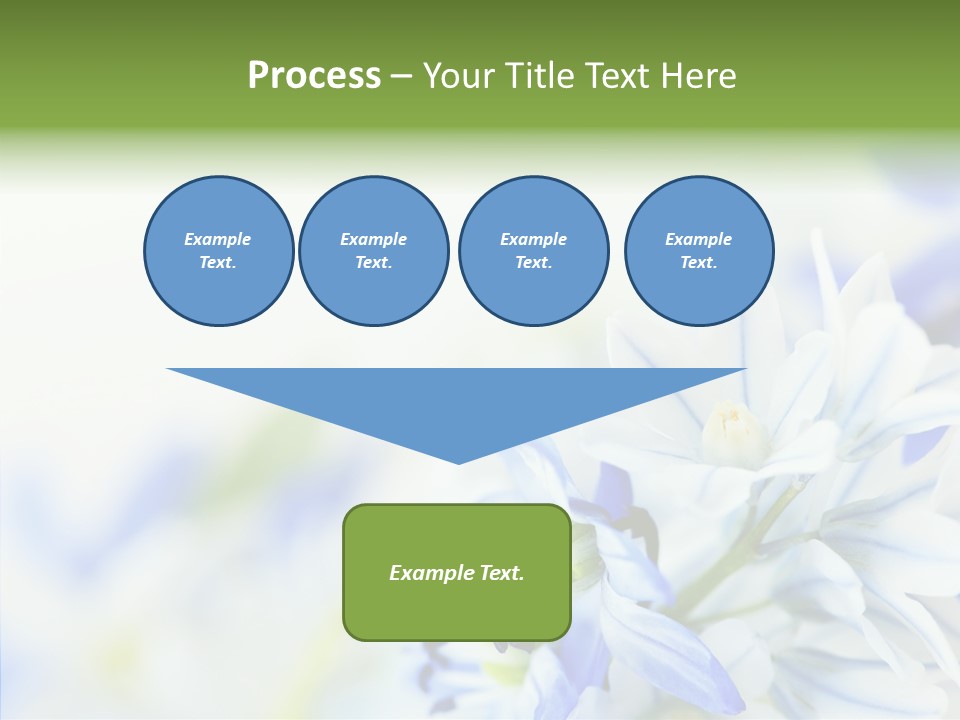 Closeup Springtime Freshness PowerPoint Template