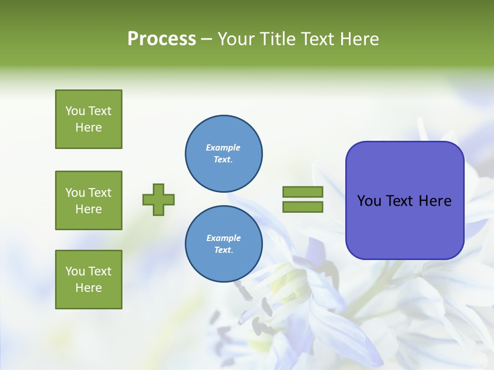 Closeup Springtime Freshness PowerPoint Template