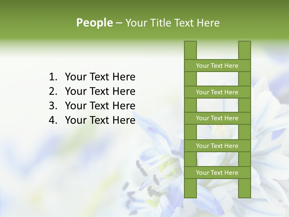 Closeup Springtime Freshness PowerPoint Template