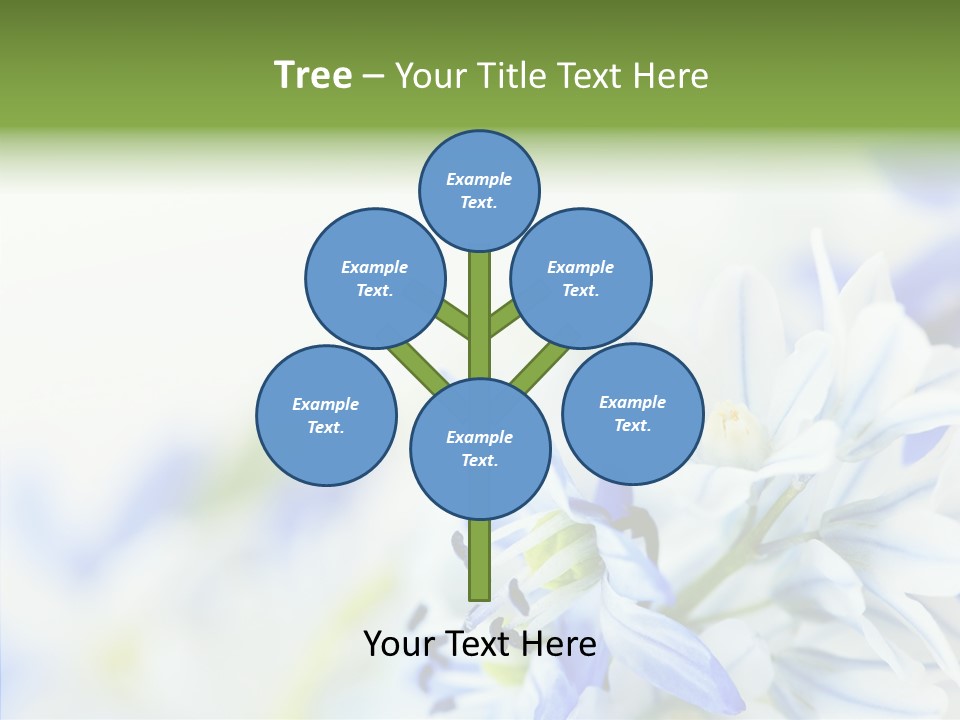 Closeup Springtime Freshness PowerPoint Template