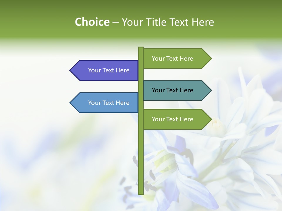 Closeup Springtime Freshness PowerPoint Template