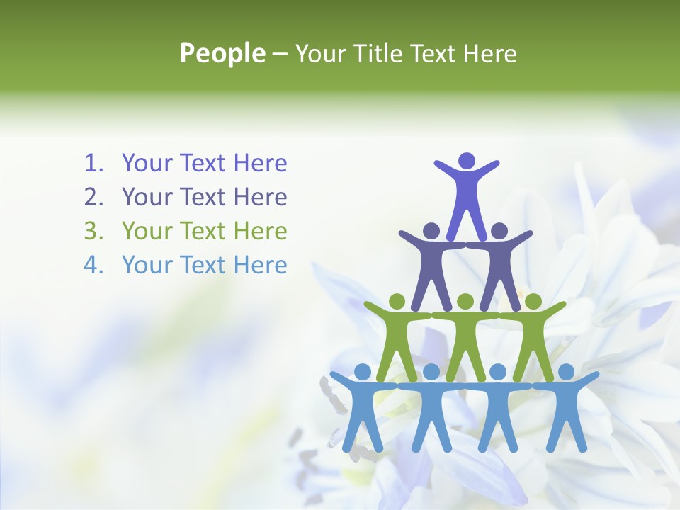 Closeup Springtime Freshness PowerPoint Template