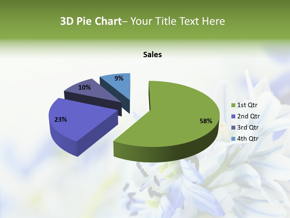 Closeup Springtime Freshness PowerPoint Template