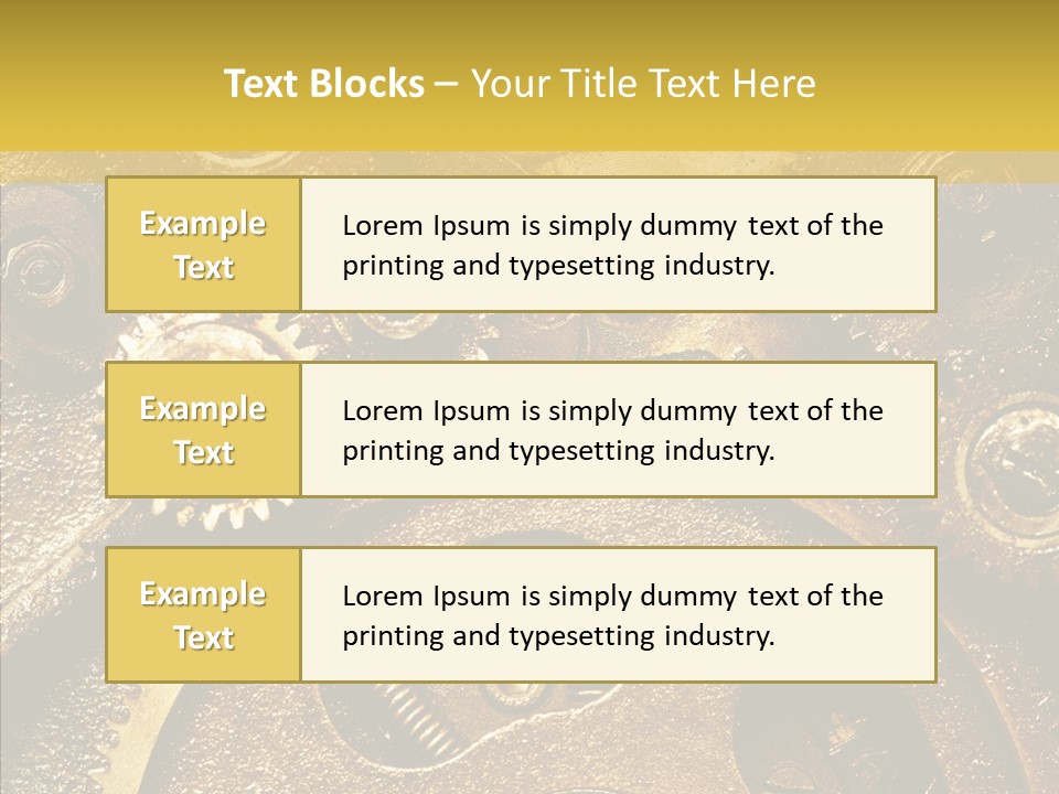 Ancient Steel Flow PowerPoint Template