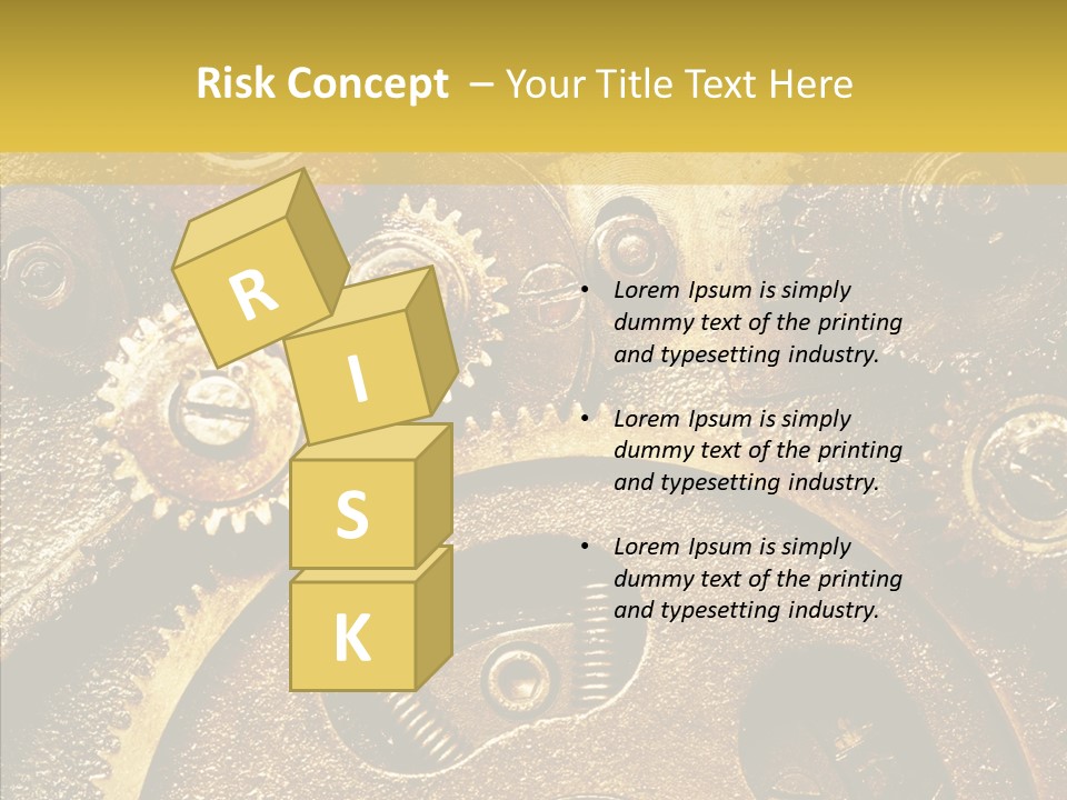 Ancient Steel Flow PowerPoint Template