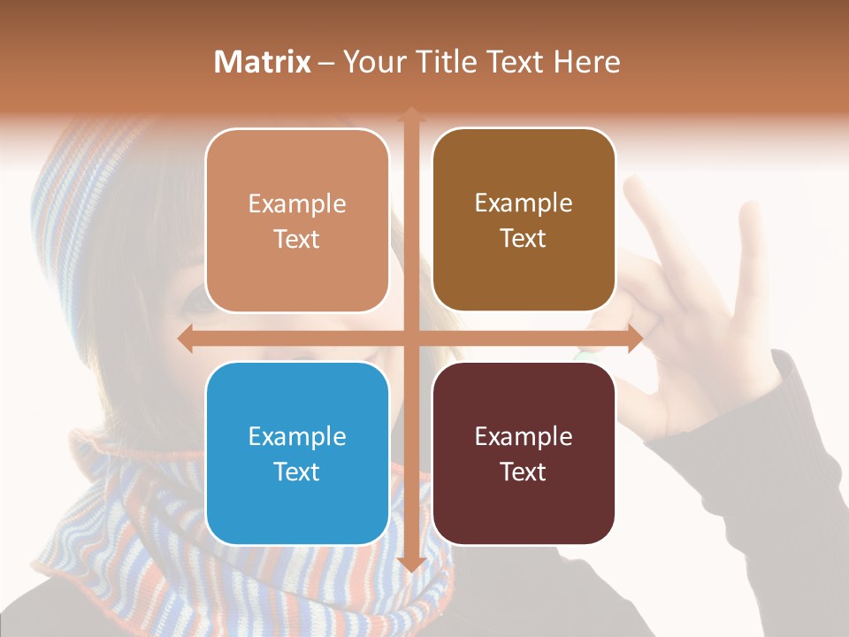 Health Healthy Portrait PowerPoint Template