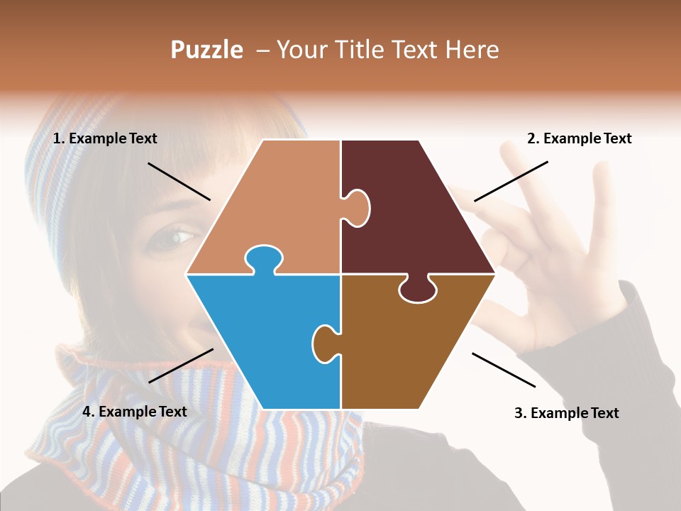 Health Healthy Portrait PowerPoint Template